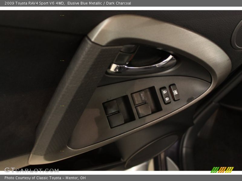Elusive Blue Metallic / Dark Charcoal 2009 Toyota RAV4 Sport V6 4WD