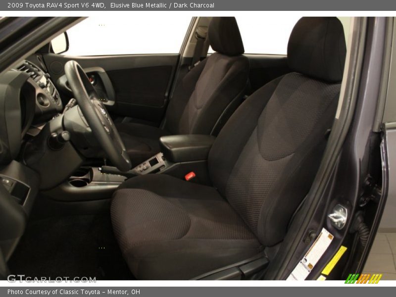 Elusive Blue Metallic / Dark Charcoal 2009 Toyota RAV4 Sport V6 4WD