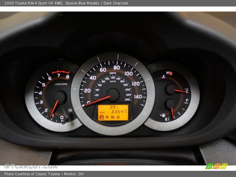  2009 RAV4 Sport V6 4WD Sport V6 4WD Gauges