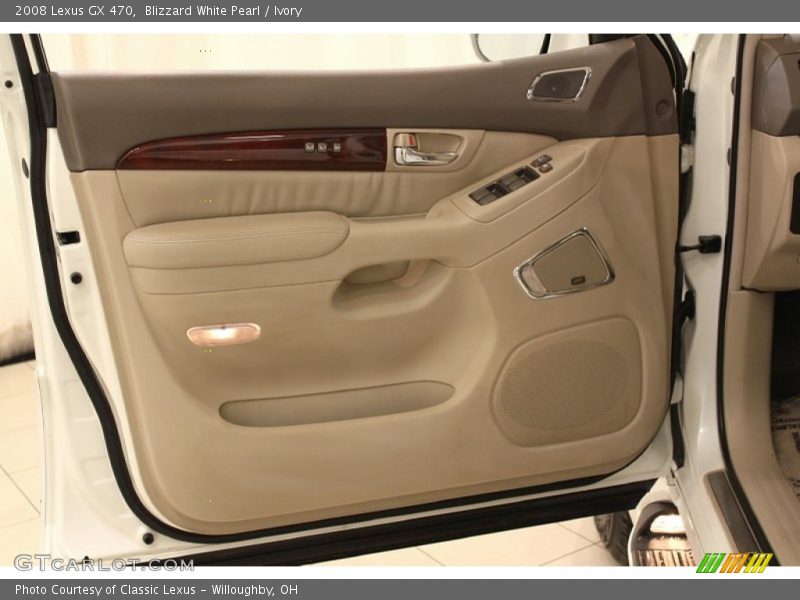 Blizzard White Pearl / Ivory 2008 Lexus GX 470