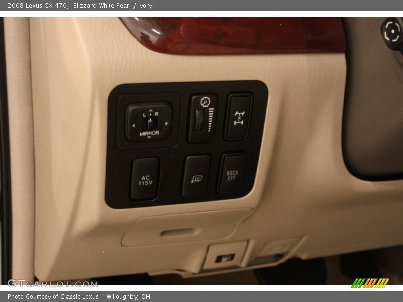 Blizzard White Pearl / Ivory 2008 Lexus GX 470