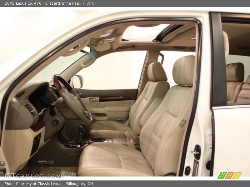 Blizzard White Pearl / Ivory 2008 Lexus GX 470