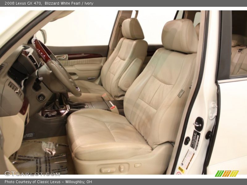 Blizzard White Pearl / Ivory 2008 Lexus GX 470