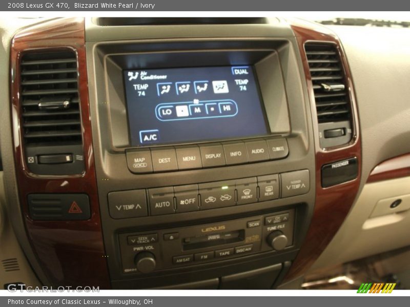 Blizzard White Pearl / Ivory 2008 Lexus GX 470
