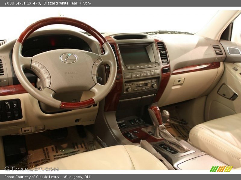 Blizzard White Pearl / Ivory 2008 Lexus GX 470