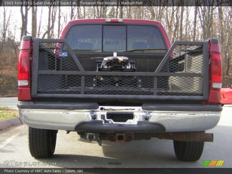 Toreador Red Metallic / Medium Flint 2003 Ford F350 Super Duty XLT SuperCab