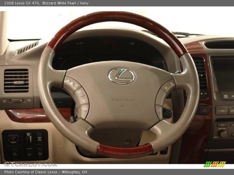 Blizzard White Pearl / Ivory 2008 Lexus GX 470