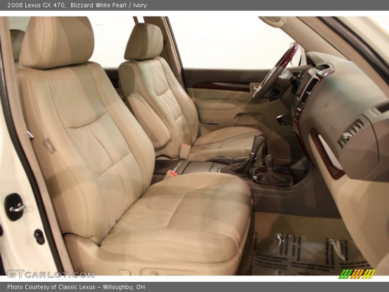 Blizzard White Pearl / Ivory 2008 Lexus GX 470