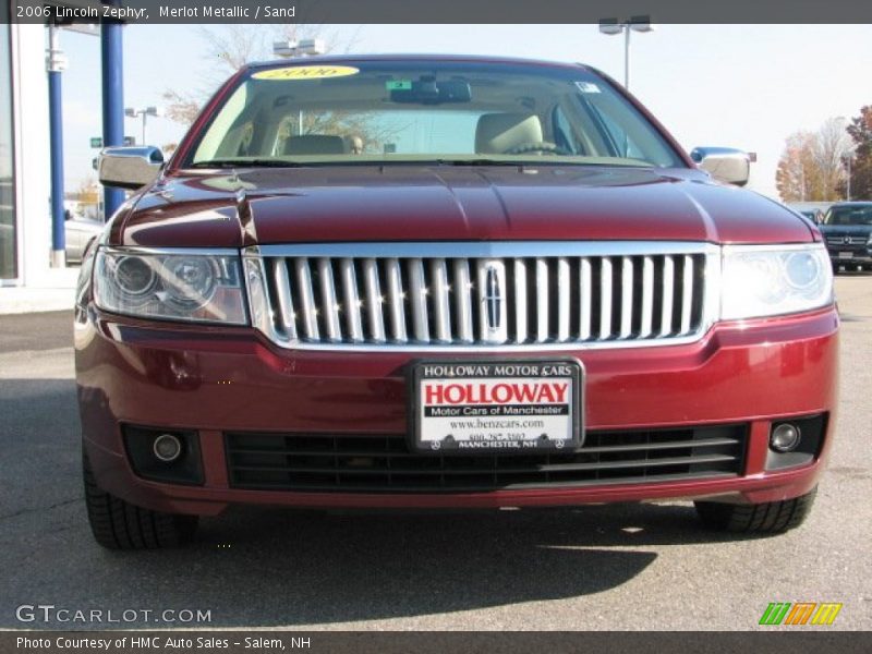 Merlot Metallic / Sand 2006 Lincoln Zephyr