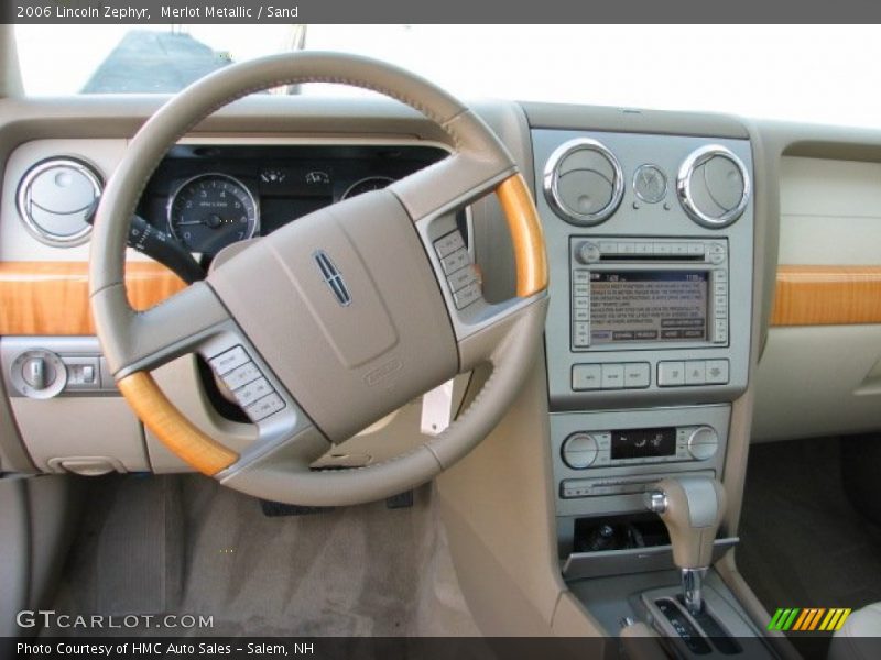 Merlot Metallic / Sand 2006 Lincoln Zephyr