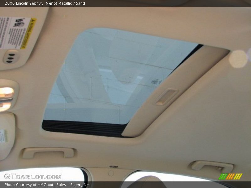 Merlot Metallic / Sand 2006 Lincoln Zephyr