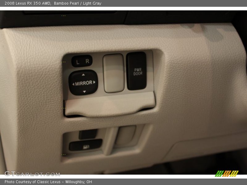 Bamboo Pearl / Light Gray 2008 Lexus RX 350 AWD