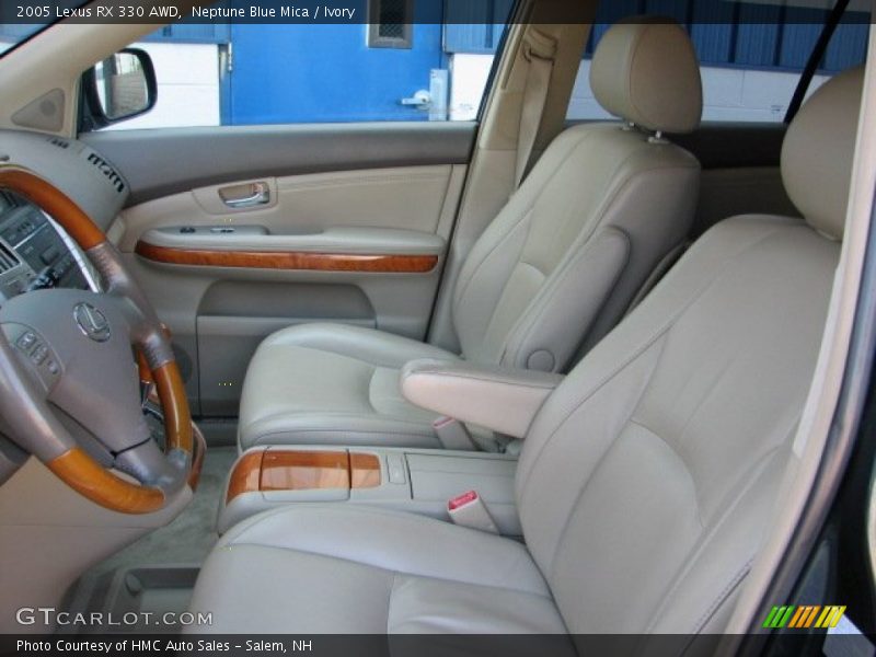 Neptune Blue Mica / Ivory 2005 Lexus RX 330 AWD
