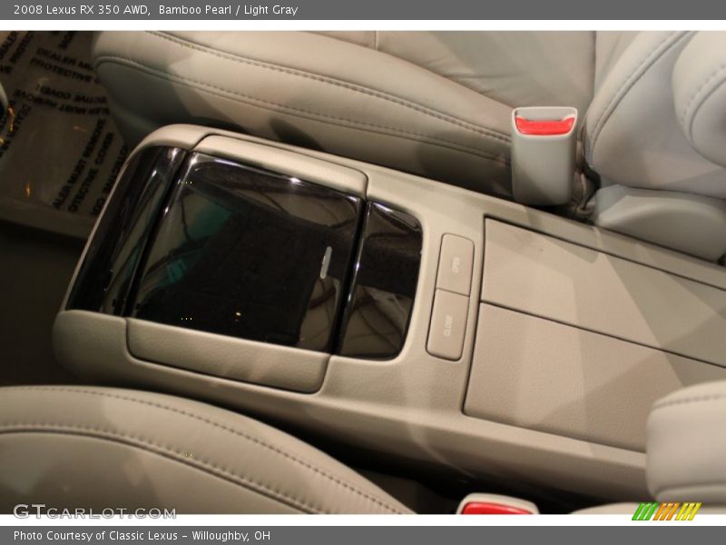 Bamboo Pearl / Light Gray 2008 Lexus RX 350 AWD