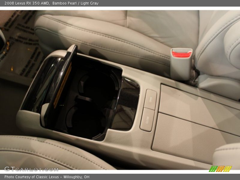 Bamboo Pearl / Light Gray 2008 Lexus RX 350 AWD