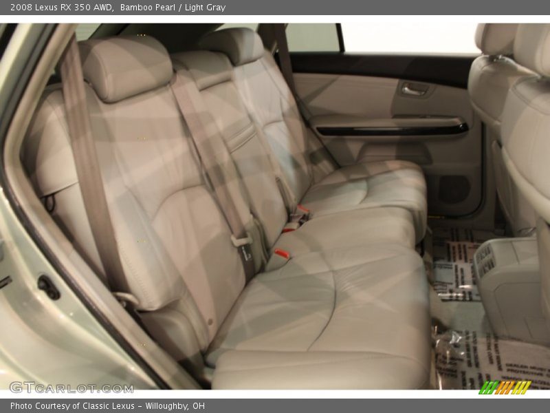 Bamboo Pearl / Light Gray 2008 Lexus RX 350 AWD