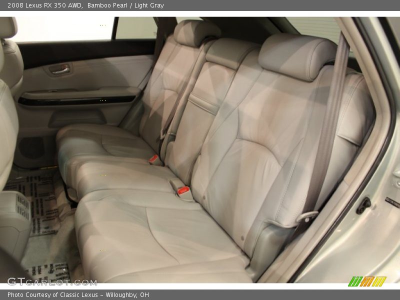 Bamboo Pearl / Light Gray 2008 Lexus RX 350 AWD