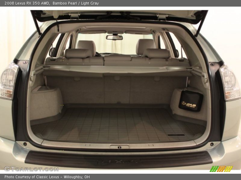 Bamboo Pearl / Light Gray 2008 Lexus RX 350 AWD