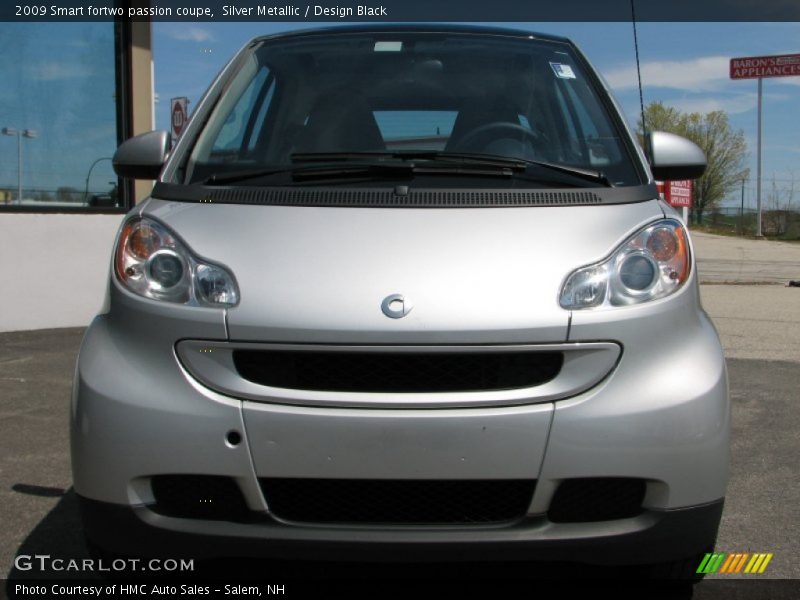 Silver Metallic / Design Black 2009 Smart fortwo passion coupe