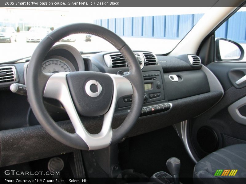 Silver Metallic / Design Black 2009 Smart fortwo passion coupe
