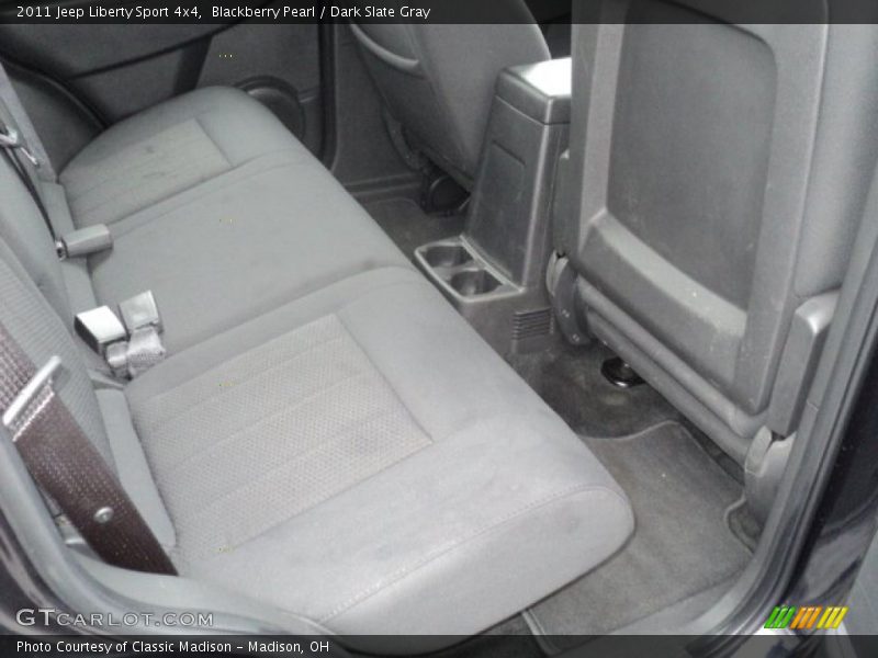 Blackberry Pearl / Dark Slate Gray 2011 Jeep Liberty Sport 4x4