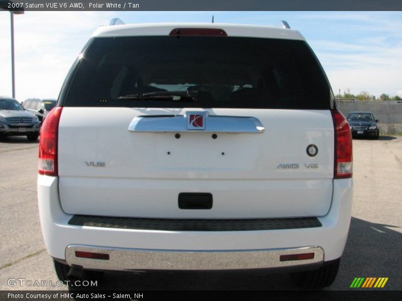 Polar White / Tan 2007 Saturn VUE V6 AWD