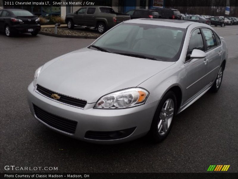 Silver Ice Metallic / Gray 2011 Chevrolet Impala LT