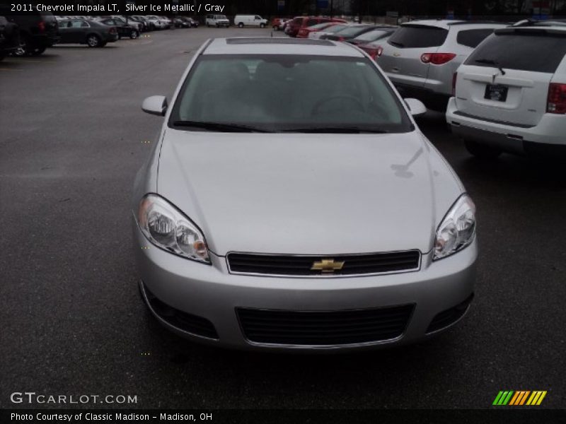 Silver Ice Metallic / Gray 2011 Chevrolet Impala LT