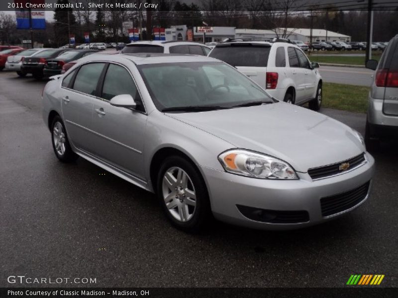 Silver Ice Metallic / Gray 2011 Chevrolet Impala LT