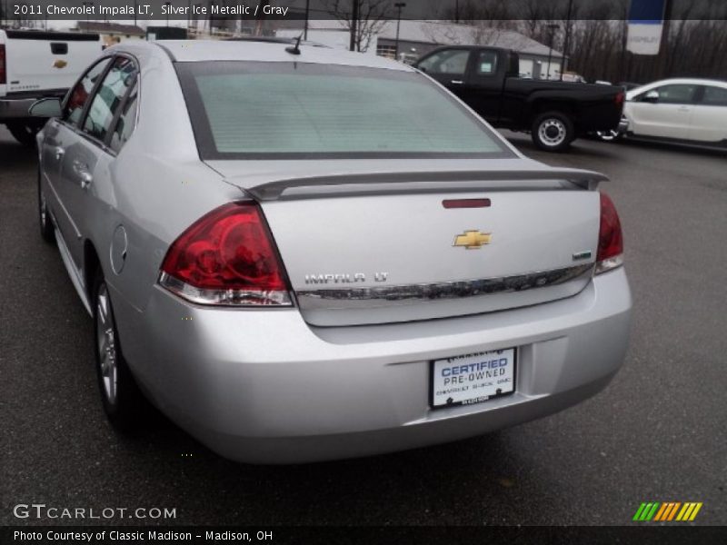 Silver Ice Metallic / Gray 2011 Chevrolet Impala LT