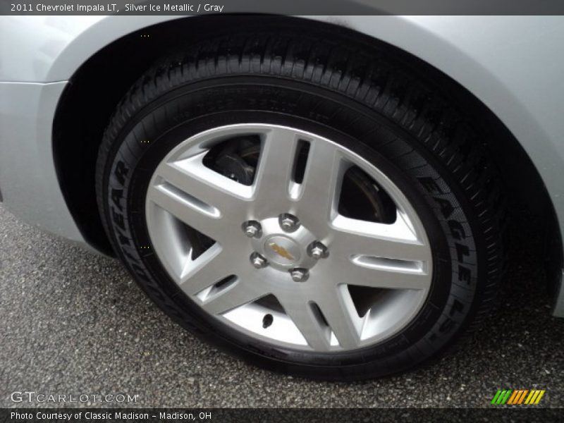 Silver Ice Metallic / Gray 2011 Chevrolet Impala LT