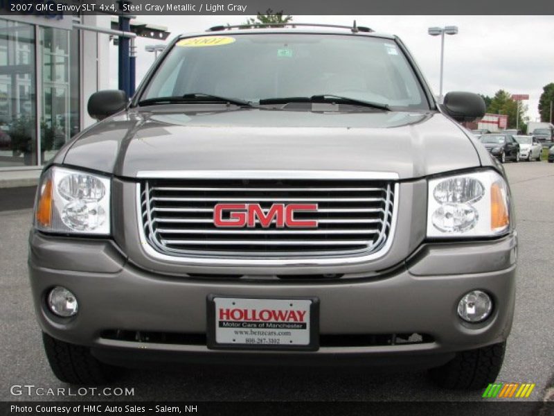Steel Gray Metallic / Light Gray 2007 GMC Envoy SLT 4x4