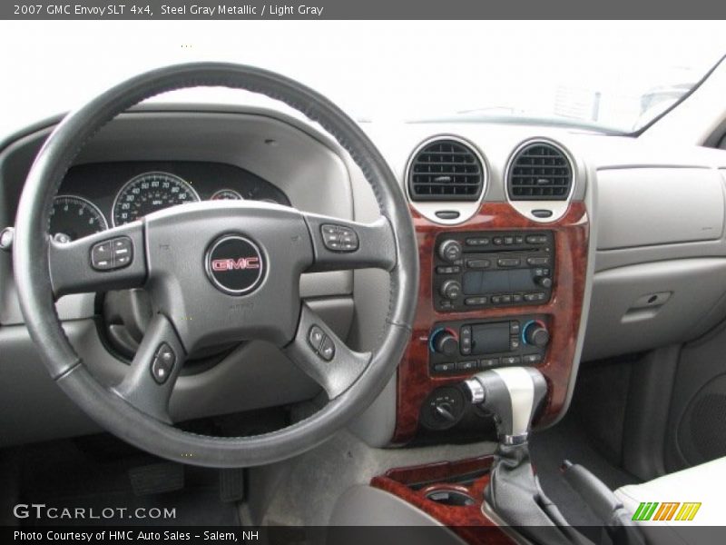 Steel Gray Metallic / Light Gray 2007 GMC Envoy SLT 4x4