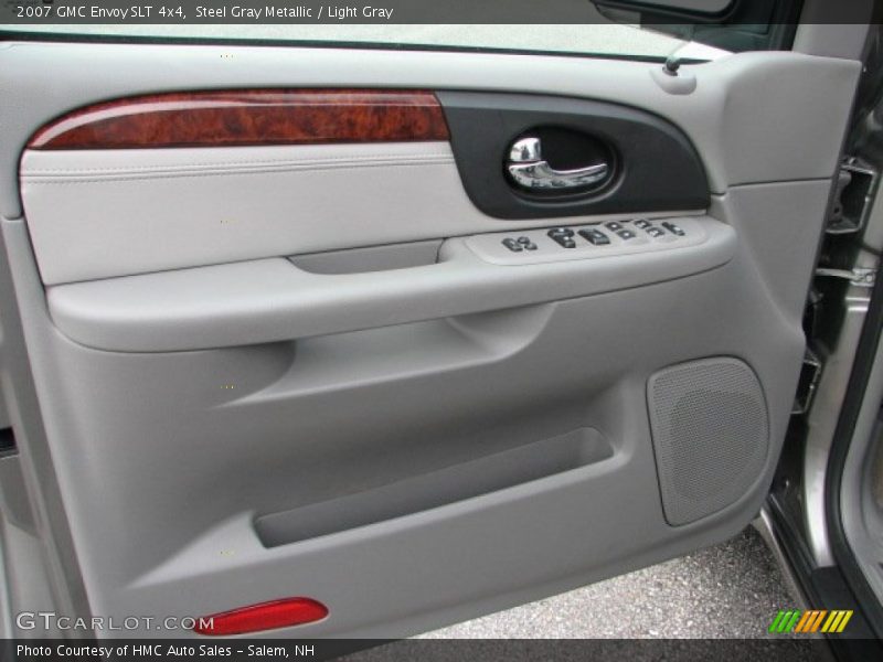 Steel Gray Metallic / Light Gray 2007 GMC Envoy SLT 4x4