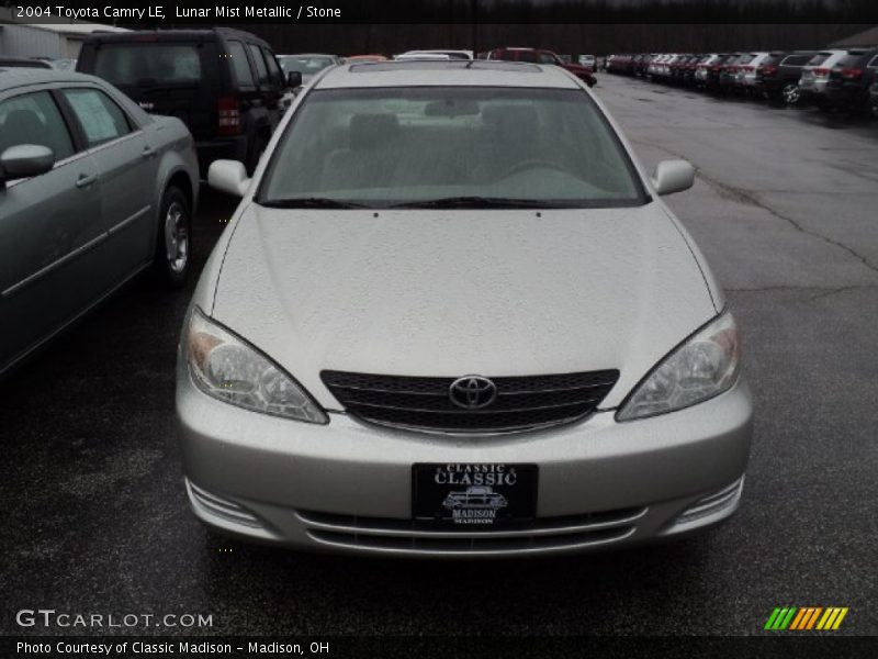 Lunar Mist Metallic / Stone 2004 Toyota Camry LE