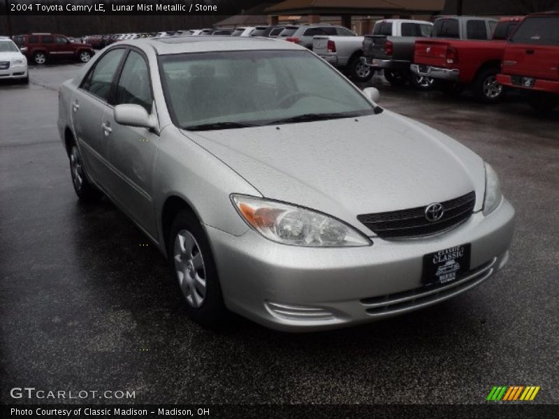 Lunar Mist Metallic / Stone 2004 Toyota Camry LE