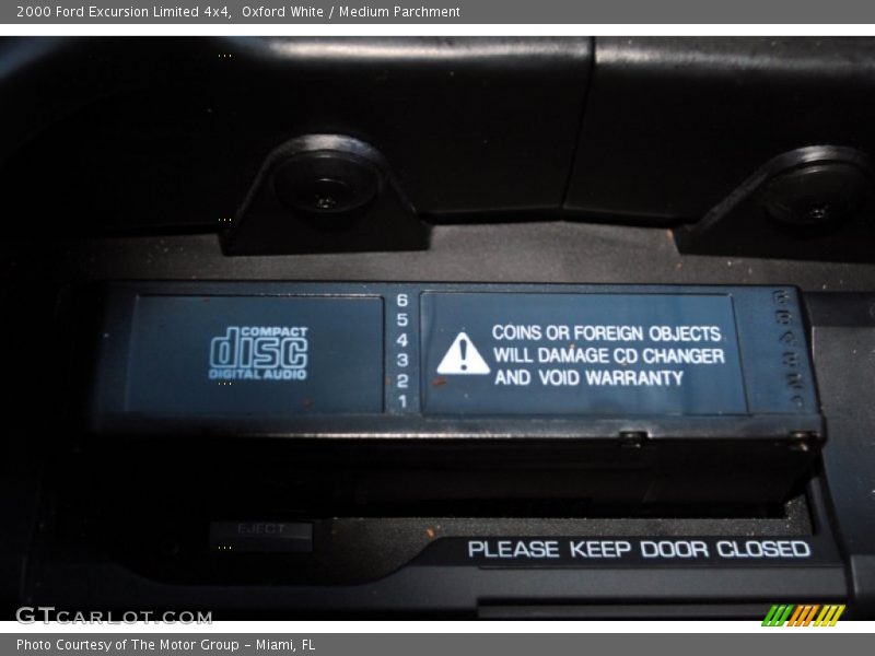 Oxford White / Medium Parchment 2000 Ford Excursion Limited 4x4