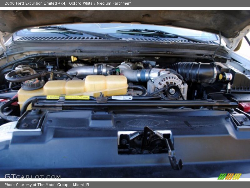 Oxford White / Medium Parchment 2000 Ford Excursion Limited 4x4