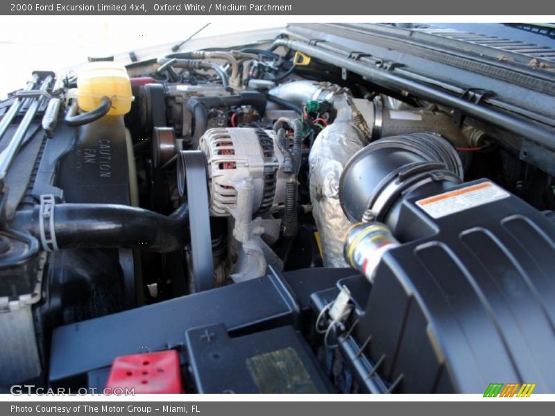 Oxford White / Medium Parchment 2000 Ford Excursion Limited 4x4