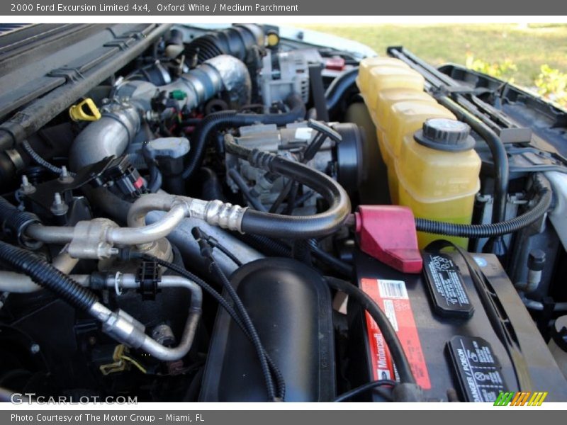 Oxford White / Medium Parchment 2000 Ford Excursion Limited 4x4