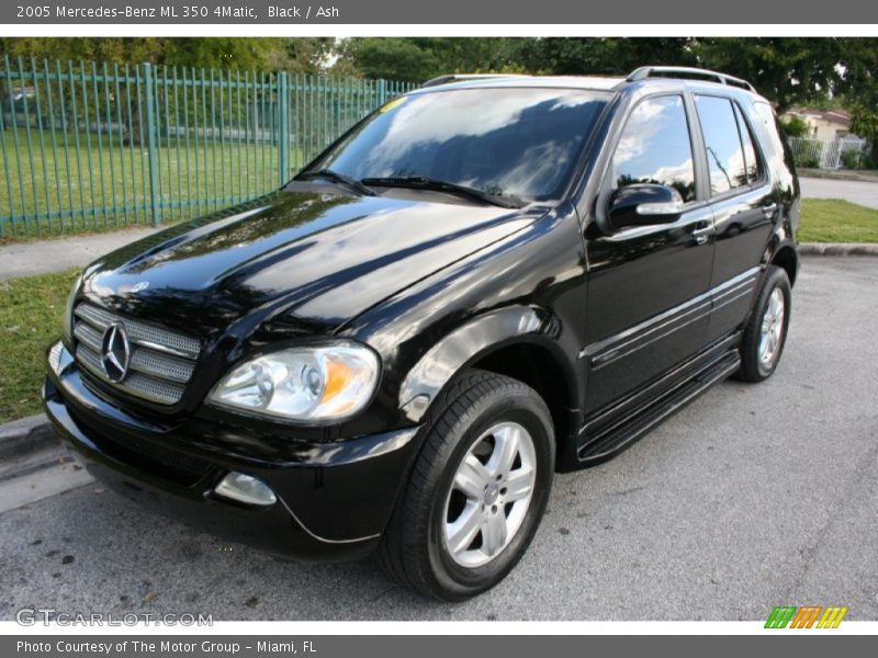 Black / Ash 2005 Mercedes-Benz ML 350 4Matic