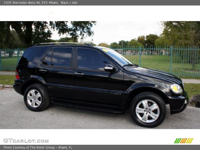 Black / Ash 2005 Mercedes-Benz ML 350 4Matic