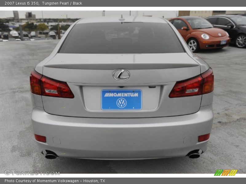 Tungsten Pearl / Black 2007 Lexus IS 350