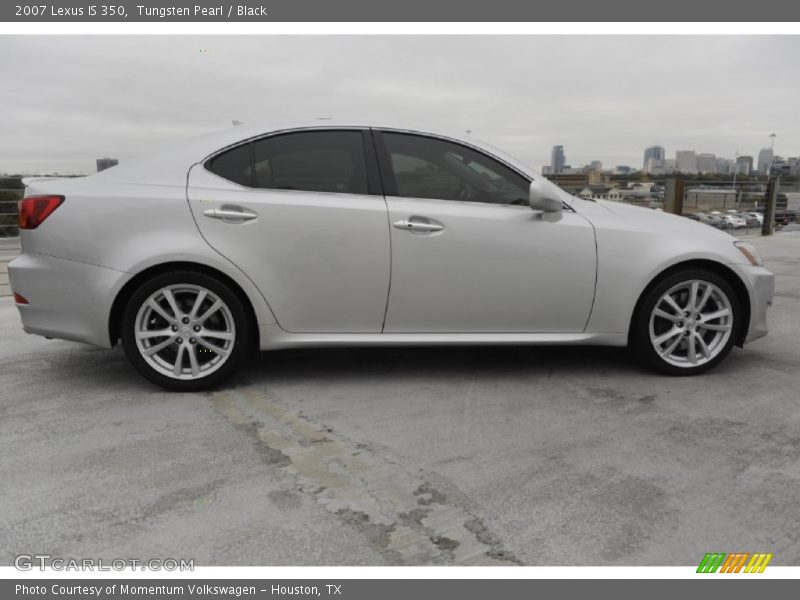 Tungsten Pearl / Black 2007 Lexus IS 350