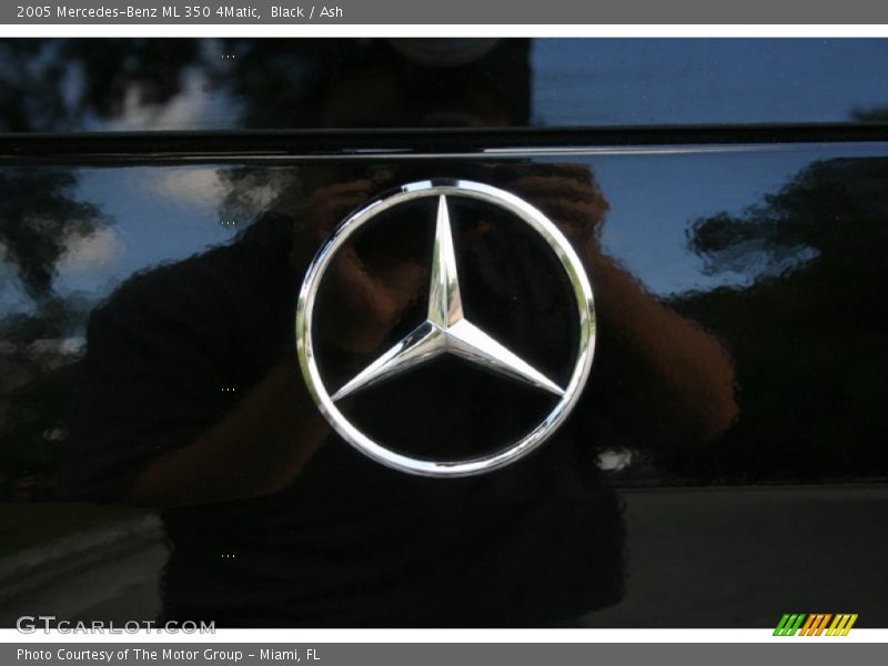 Black / Ash 2005 Mercedes-Benz ML 350 4Matic