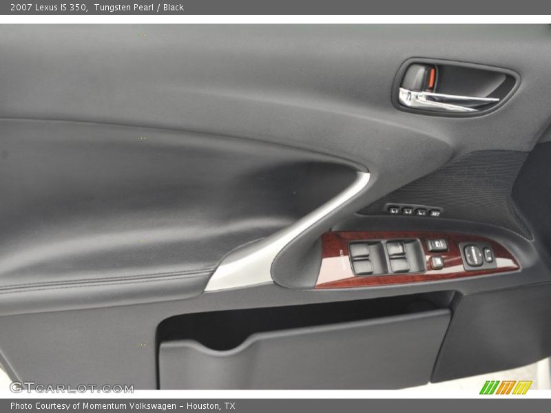 Tungsten Pearl / Black 2007 Lexus IS 350