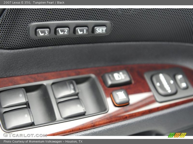 Tungsten Pearl / Black 2007 Lexus IS 350