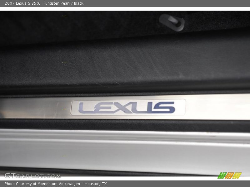Tungsten Pearl / Black 2007 Lexus IS 350