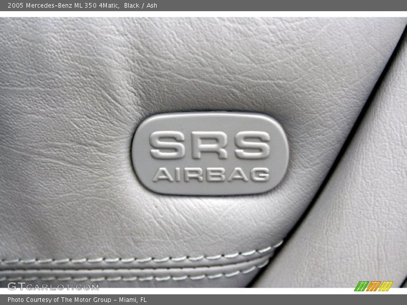 Black / Ash 2005 Mercedes-Benz ML 350 4Matic