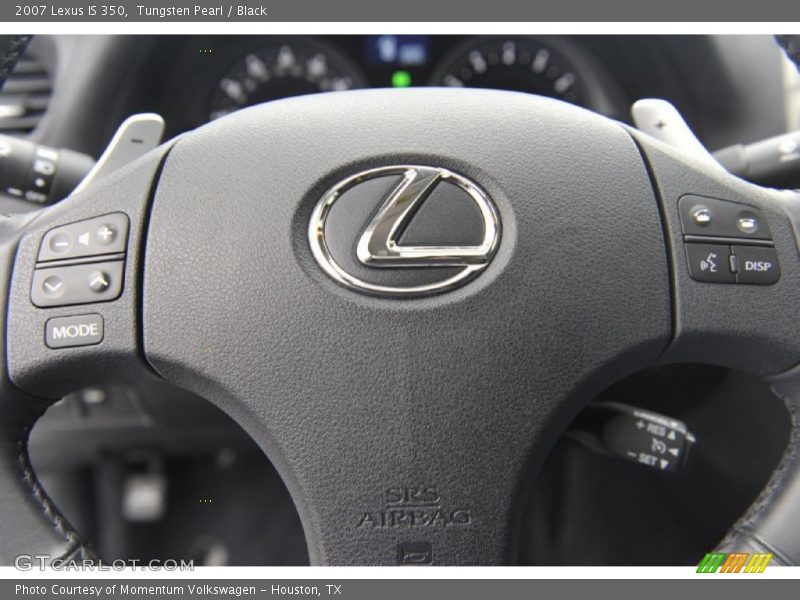 Tungsten Pearl / Black 2007 Lexus IS 350